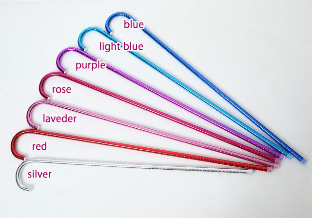アサヤ・杖・ステッキ長さ短め90ｃｍ、80ｃｍ(パール編み)(7colors)【送料無料】