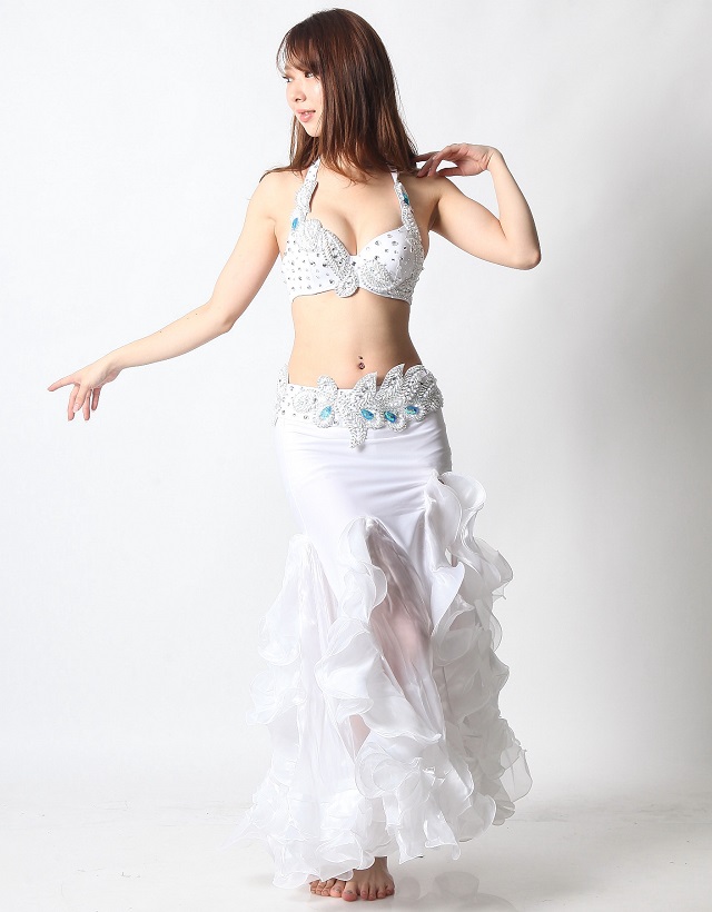 ベリーダンス 衣装 豪華 白 ホワイト - www.csbucal.com.br